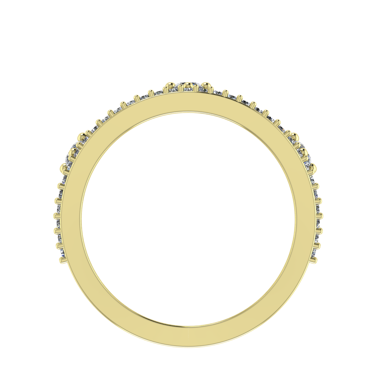 DIAMOND BANDS & STACKABLES HALFWAY STACKABLE ETERNITY RINGS & BANDS